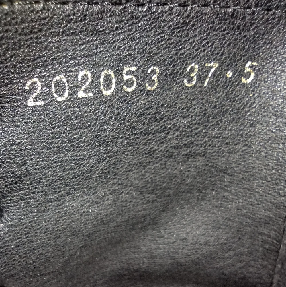 ALL BLACK Black Cream Suede Shearling Lug Flatform Platform Boots Size 37.5 (7) - Picture 10 of 12